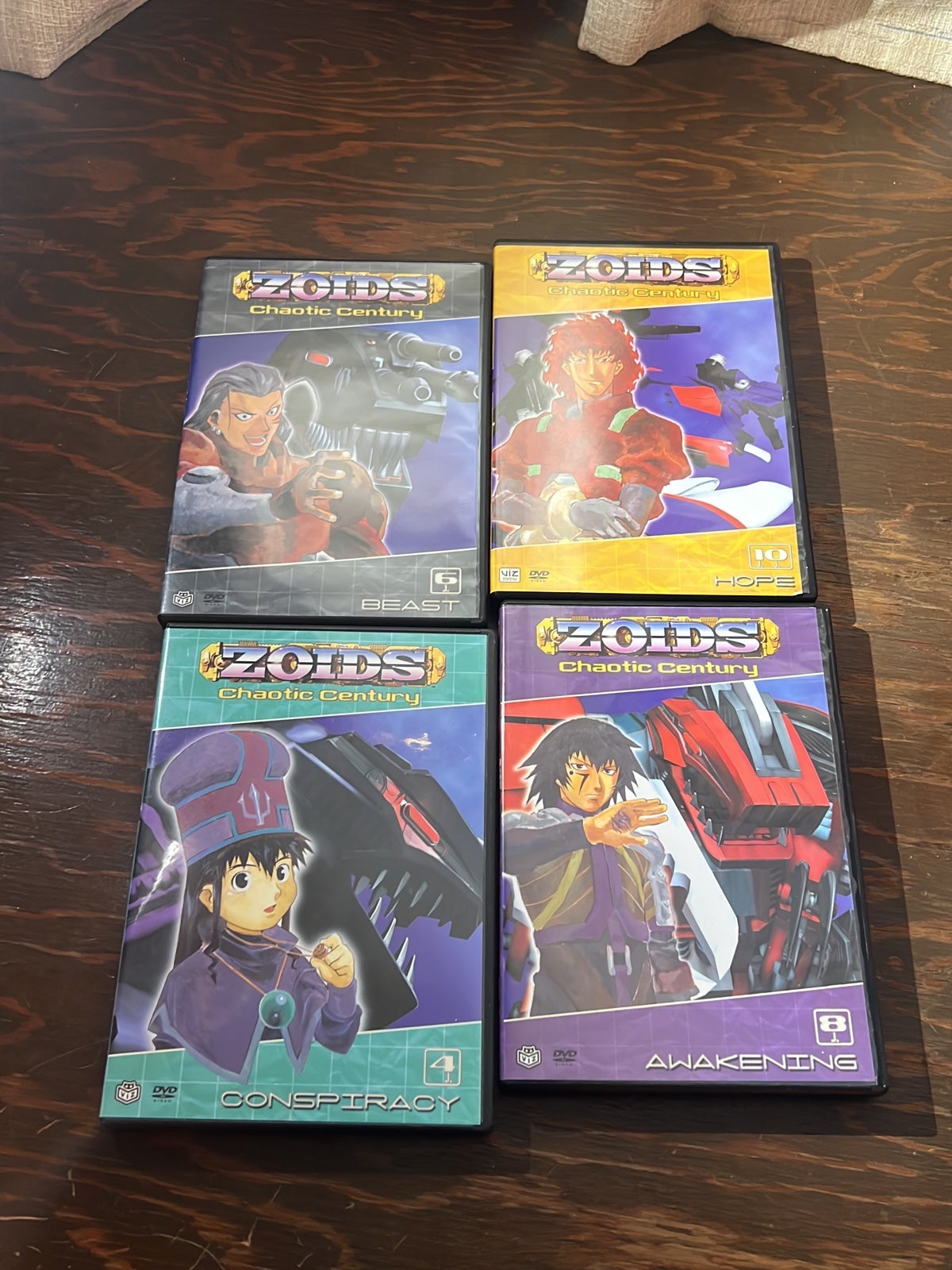 Zoids dvd lot PLEASE READ