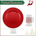 Dandat 50 Set Charger Plates Bulk 13 Round Plate Chargers With Diamond Napkin R
