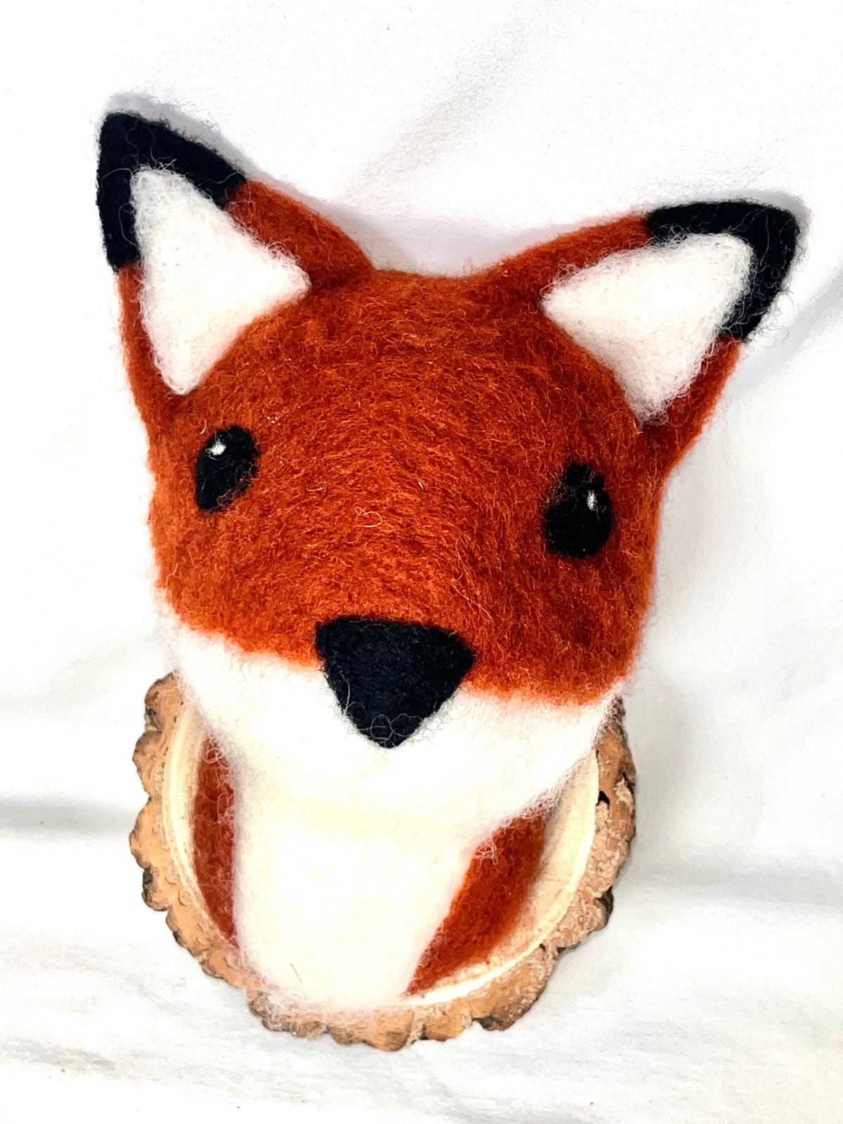 Mounted Fox needle felt