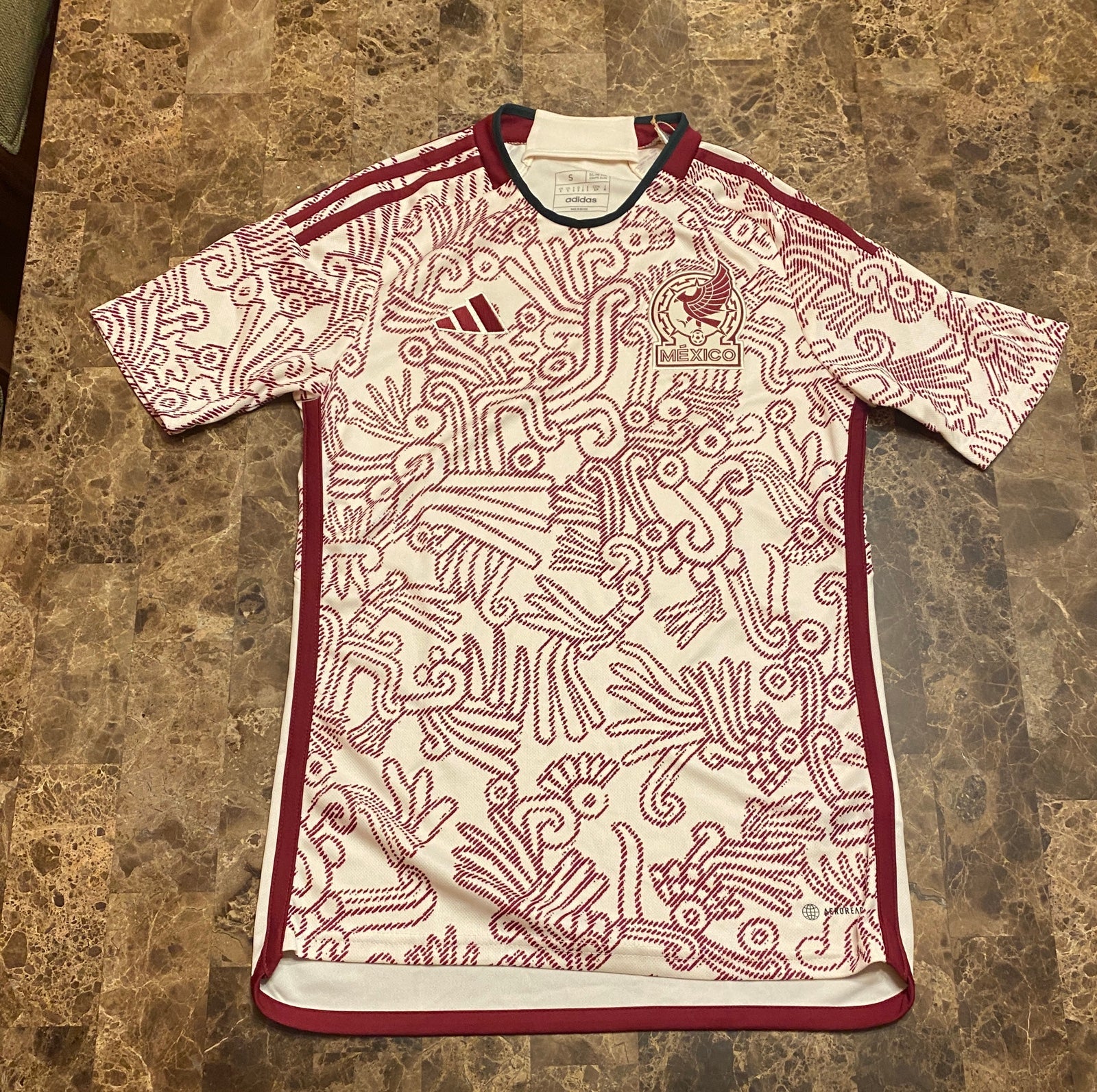 Adidas Mexico Away 2022 World Cup Jersey HD9314 Mens selling Size Small