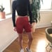 Red Bike Shorts