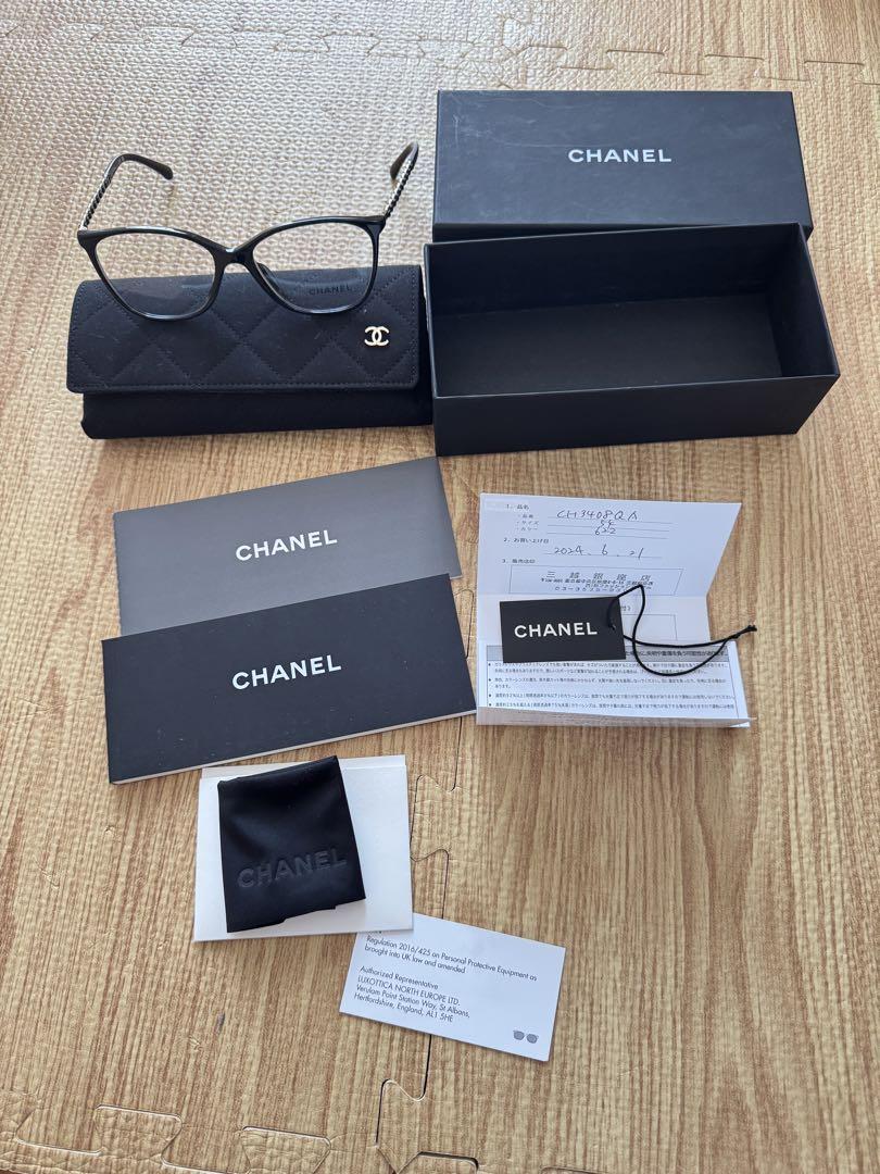 Chanel Square Shape Optical, Model Number 3408Q C622