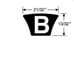 1 brand new lawn mower deck belts