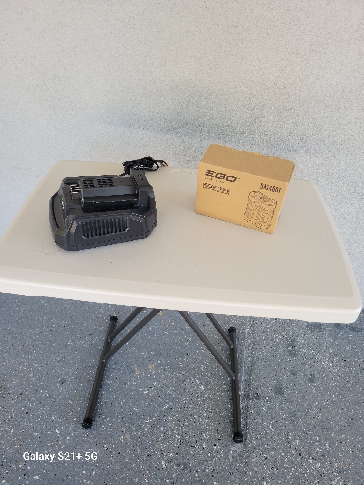 Ego 56v Battery And Charger 2.5ah