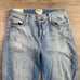 Lagence Sada Slim-Leg Cropped Jean High Rise Raw Hem Straight 28