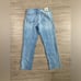Lagence Sada Slim-Leg Cropped Jean High Rise Raw Hem Straight 28