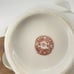 Vintage Fujita Kutani Porcelain Teapot Bamboo Handle 4 Teacups with Wooden Tray