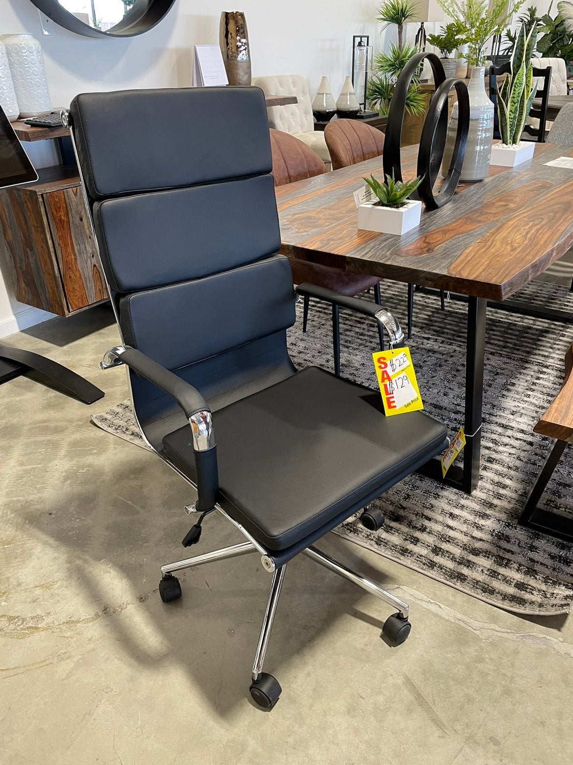 Black Office Chair task desk chair