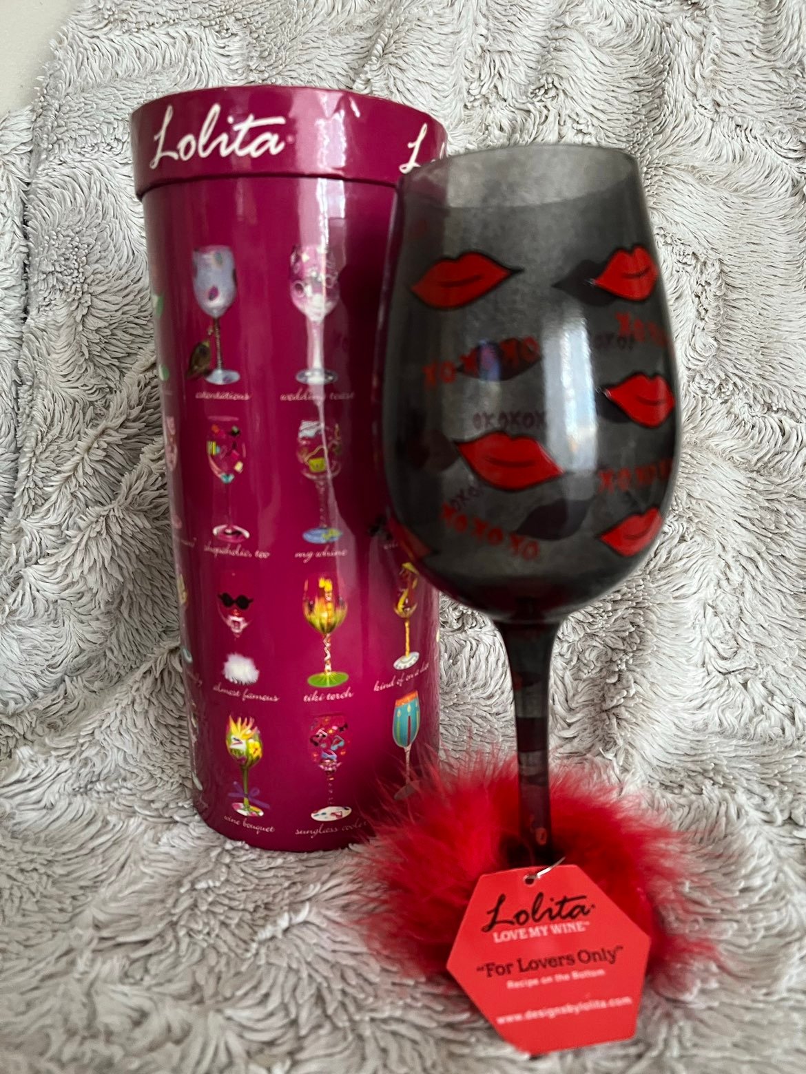 Lolita Love My Wine For Lovers Only Wine Glass