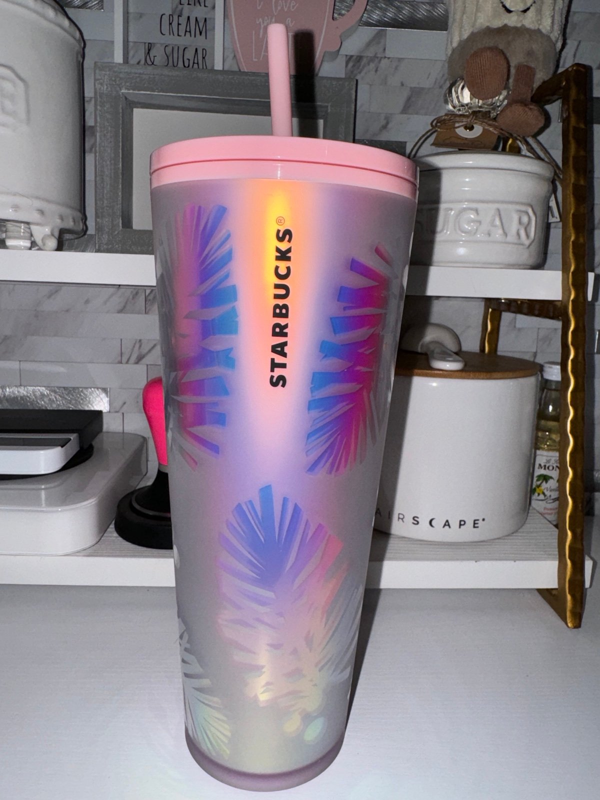 NWT Starbucks Pink Pinecone