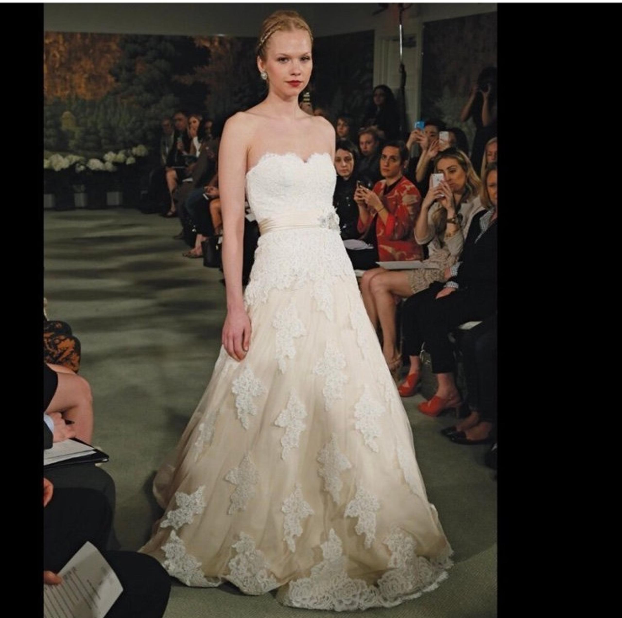 Anne Barge Betrothed Wedding Gown Dress $4800 - Size 6/8 New Sample