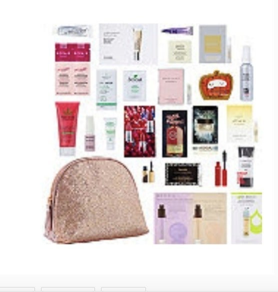 NEW! 24 PCS BEAUTY BAG VARIETY SAMPLER COLLECTION SET + GIFT