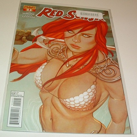 Red Sonja #1 - First Print - Jenny Frison cover - Dynamite Entertainment - VF/NM