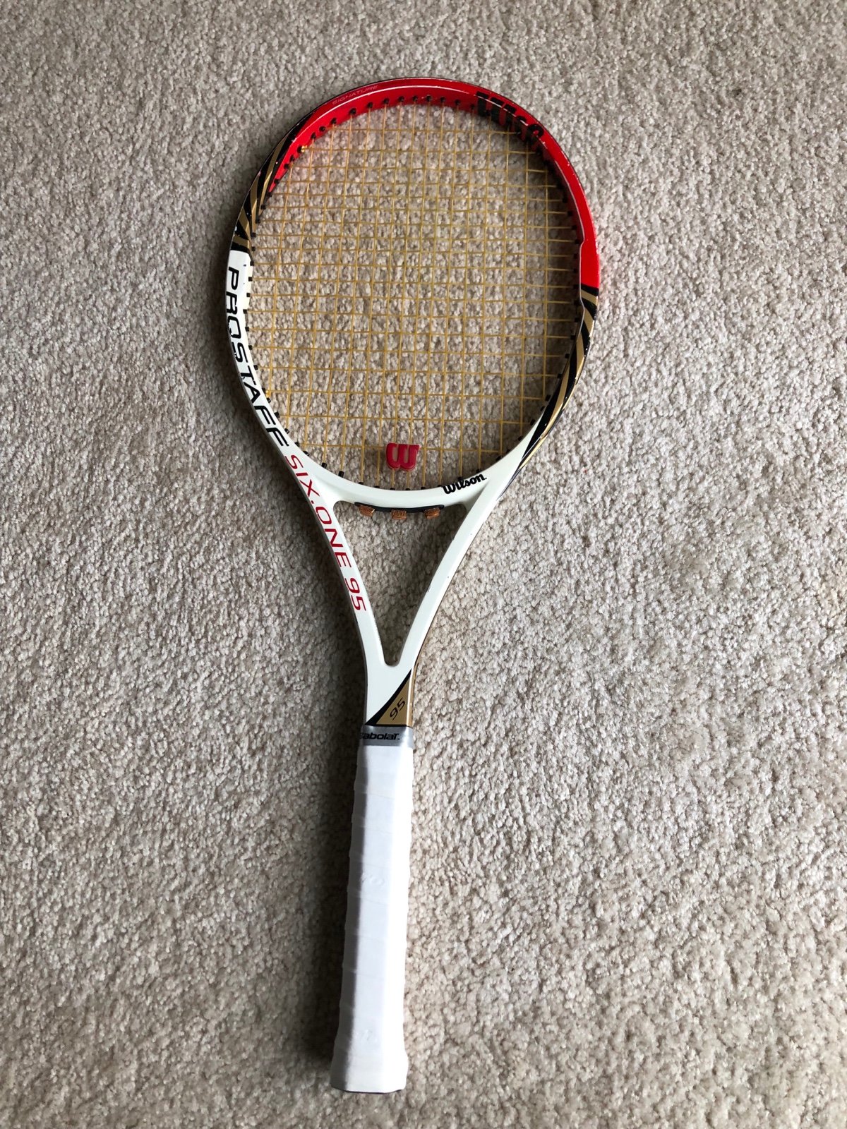 Wilson Pro Staff Six One BLX 95 4 1/4 racket #5633jp
