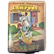 National Lampoon Sunday Newspaper Parody Sequel To The 1964 High School Yearbook
