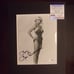 LONI ANDERSON HAND SIGNED BLACK AND WHITE 8X10 IN 11X14 MATTING AUTO PSA