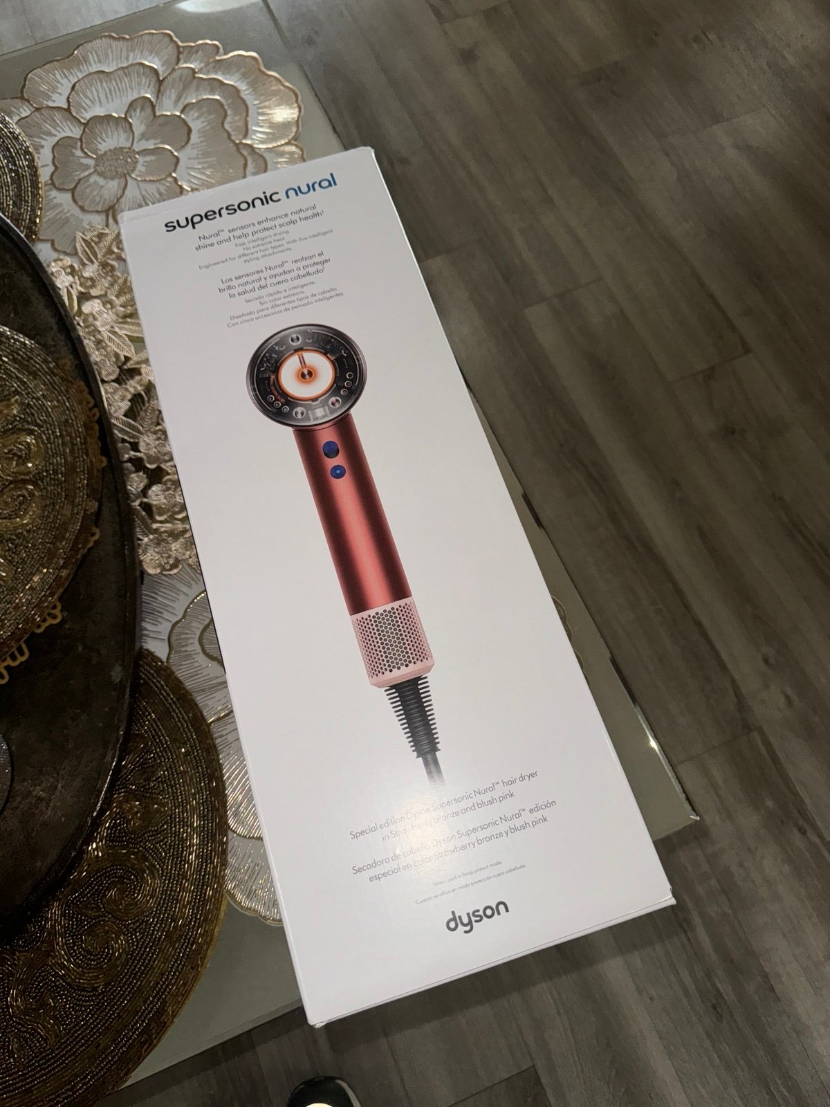 Dyson Supersonic Nural™ hair dryer (Strawberry Bronze/Blush Pink) Brand New
