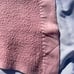 Faribo Acrylic Cotton Blend Waffle Weave Blanket Pink Silky Edge Twin Vtg