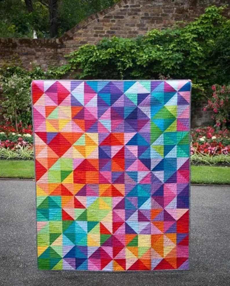 Postcard from Sweden QUILT KIT (35 Fat Quarters and a 3/8 Yard Cut)