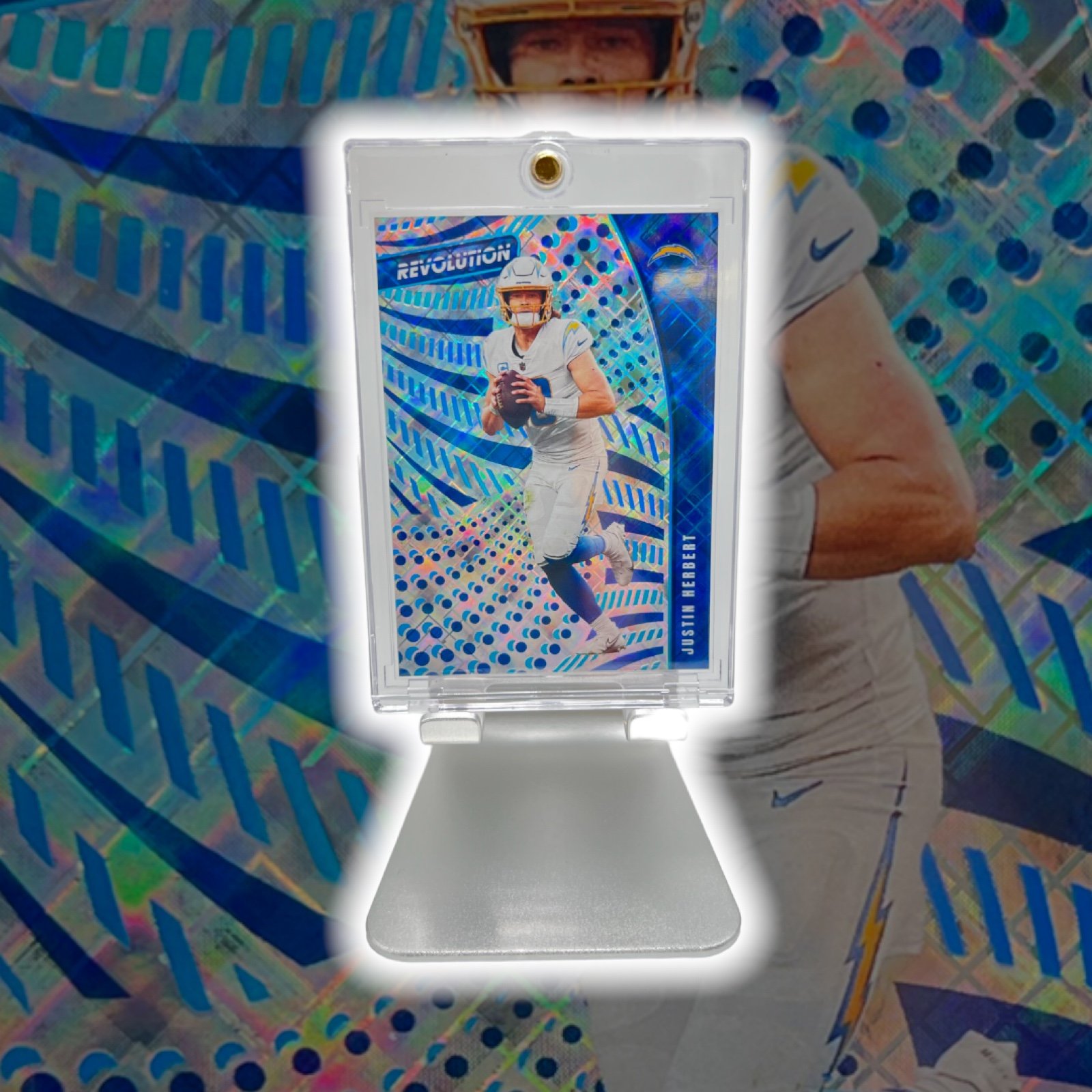 Justin Herbert Revolution Cosmic SP 68/100 Los Angeles Chargers
