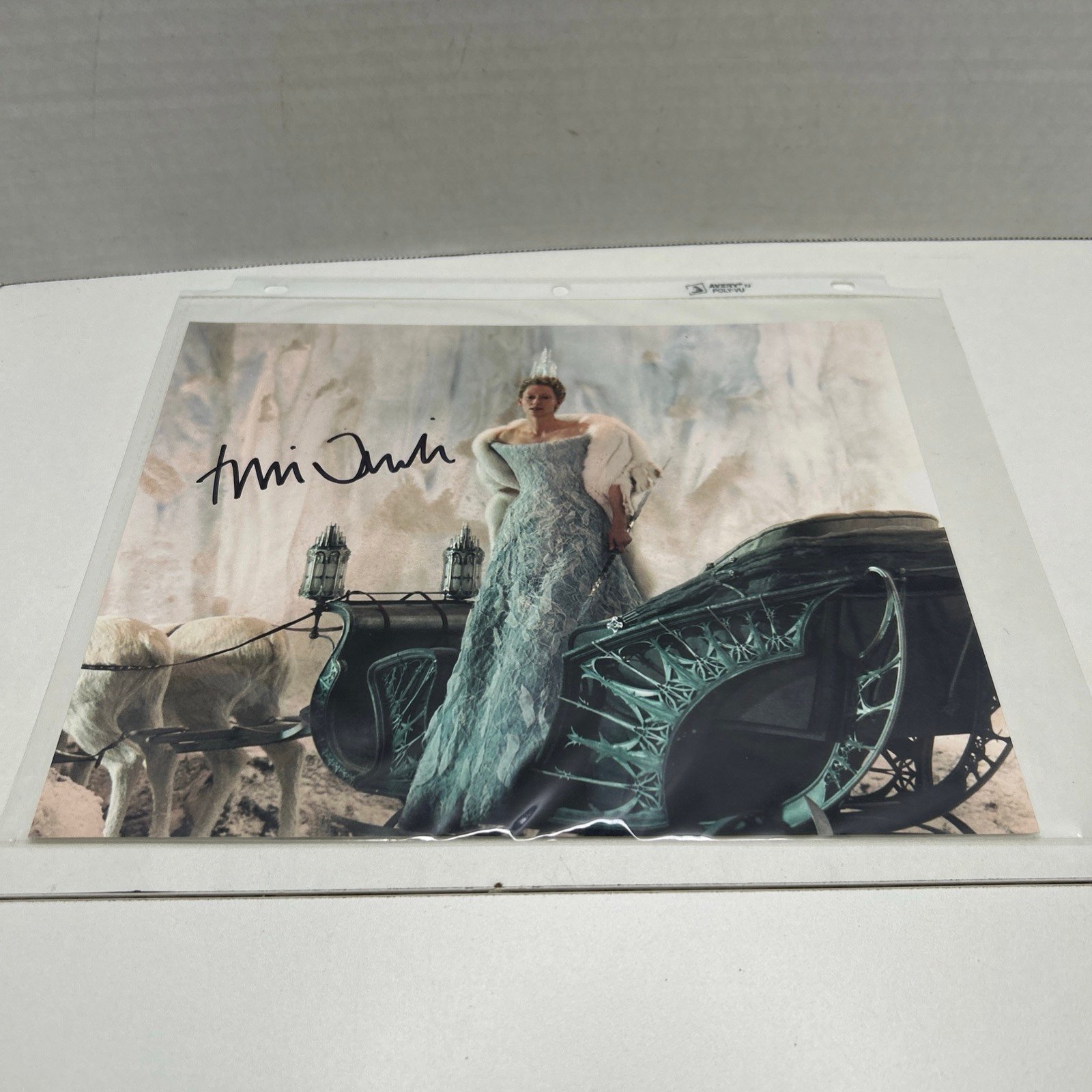 Tilda Swinton As White Witch Autographed 8x10 Photo Chronicles of Narnia NO COA