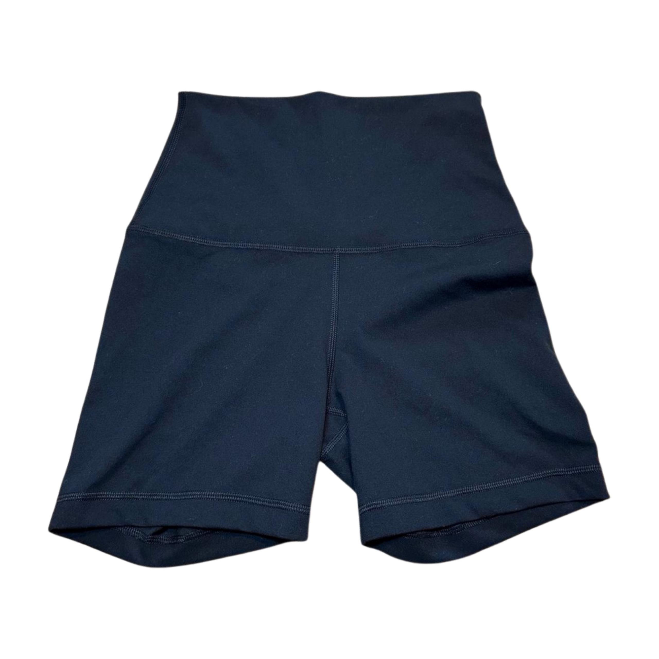 Yogalicious Women's High Waist Lux Everyday 5" Bike Shorts Black Small NWOT