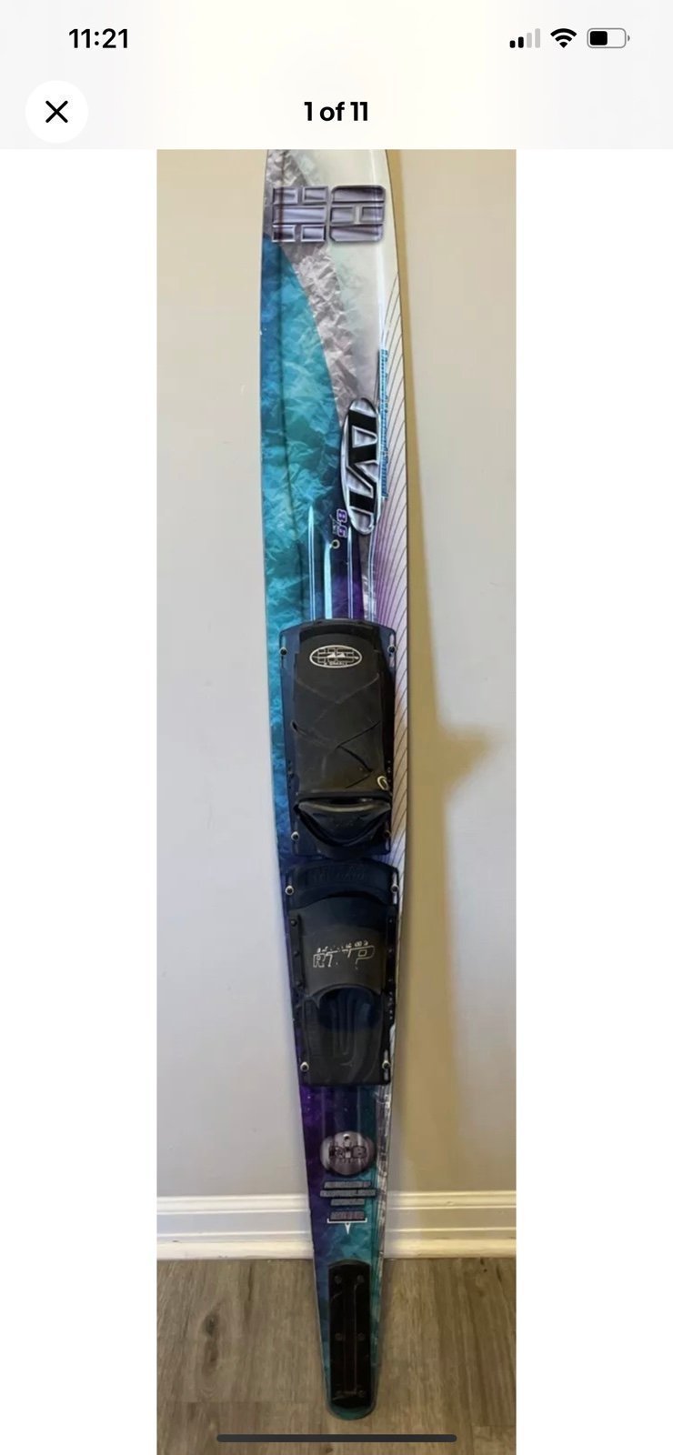 HO Limited Venturi Tunnel Extreme LVT Series 8.6 Flex 64 Slalom Water Ski