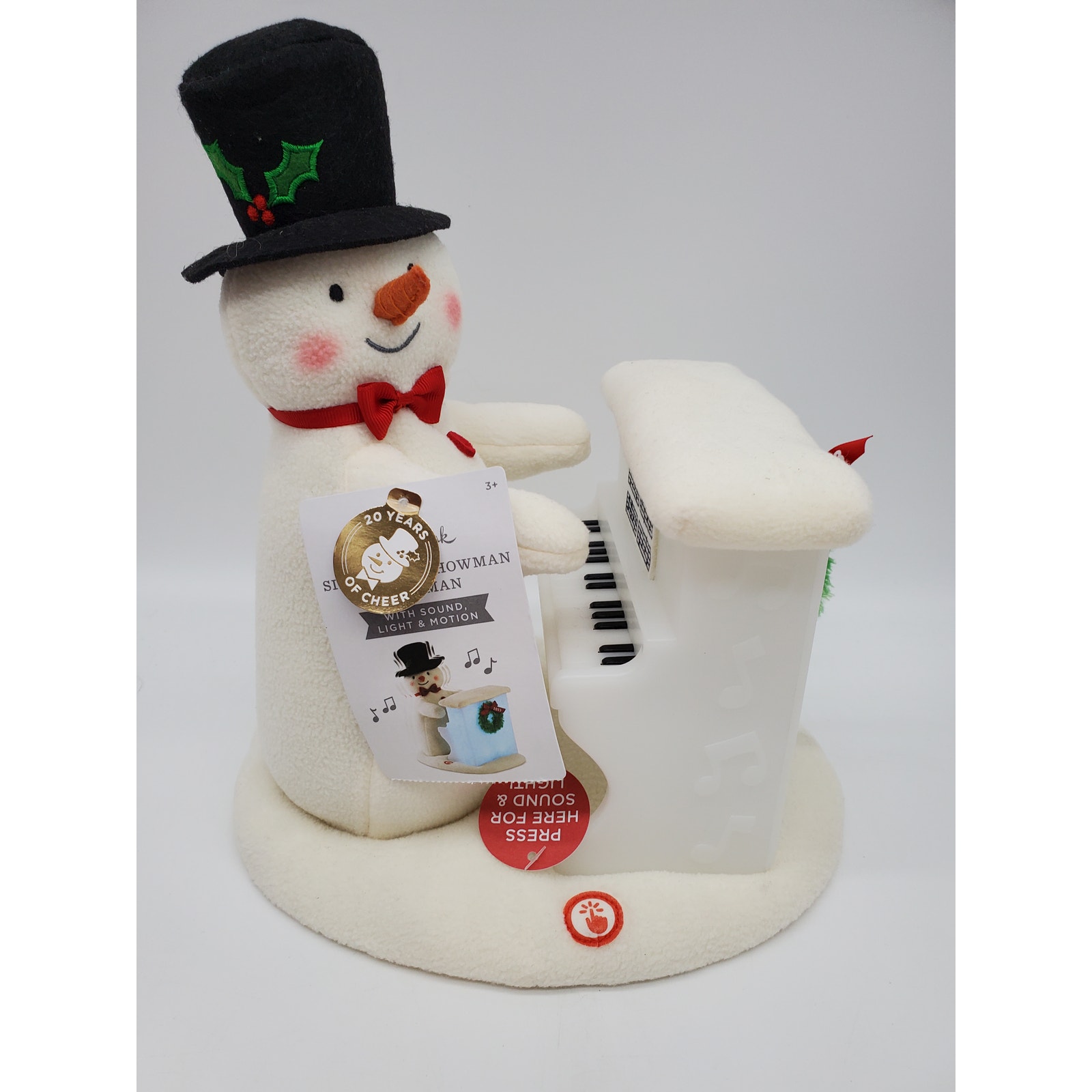 Hallmark Animated Plush - Snowman - Piano