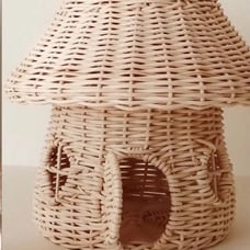 WICKER MUSHROOM/ HOUSE BUNDLE