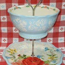PIONEER WOMAN SWEET ROSE SMALL TIER TRAY