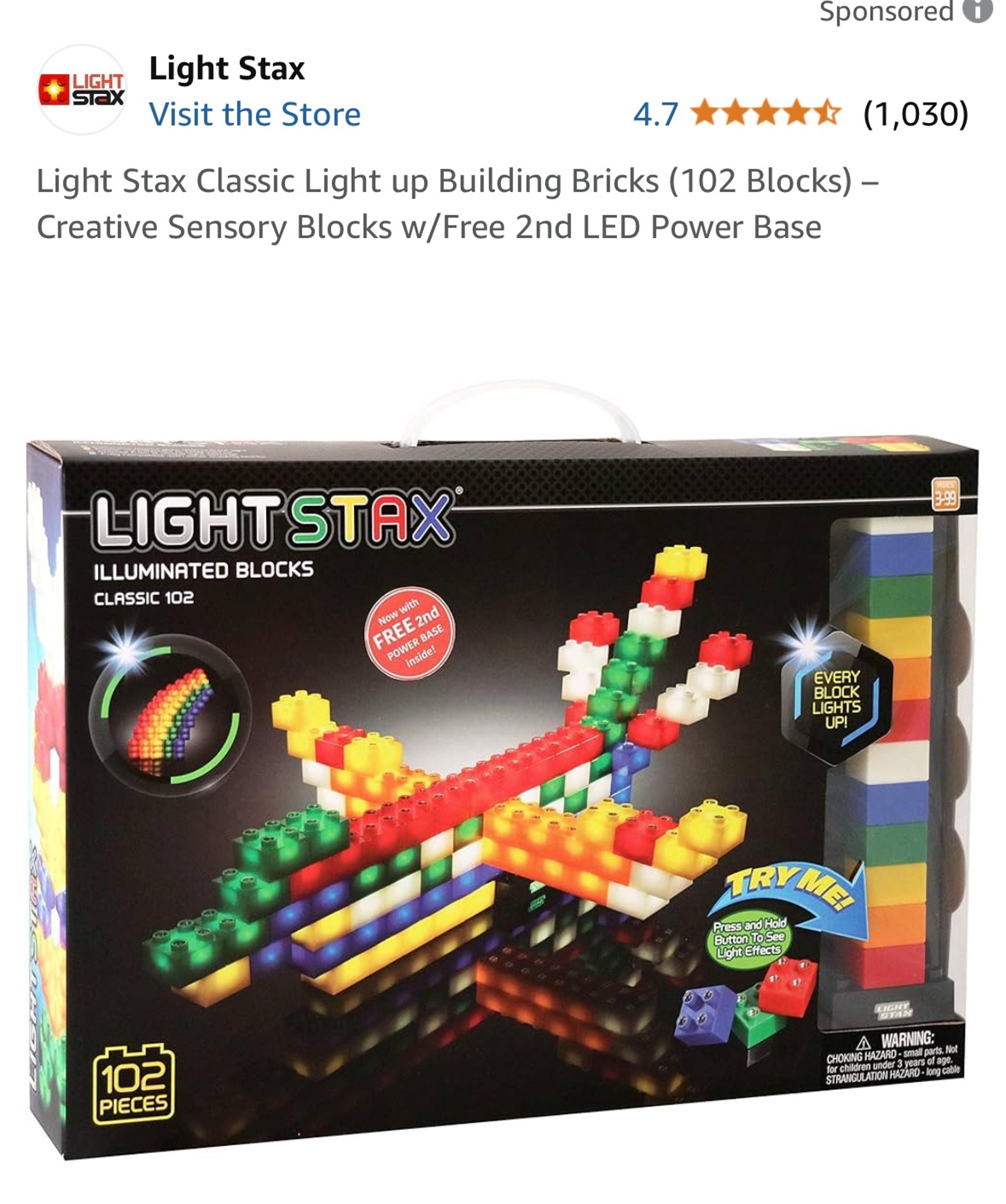 Light Stax classic light up  building blocks