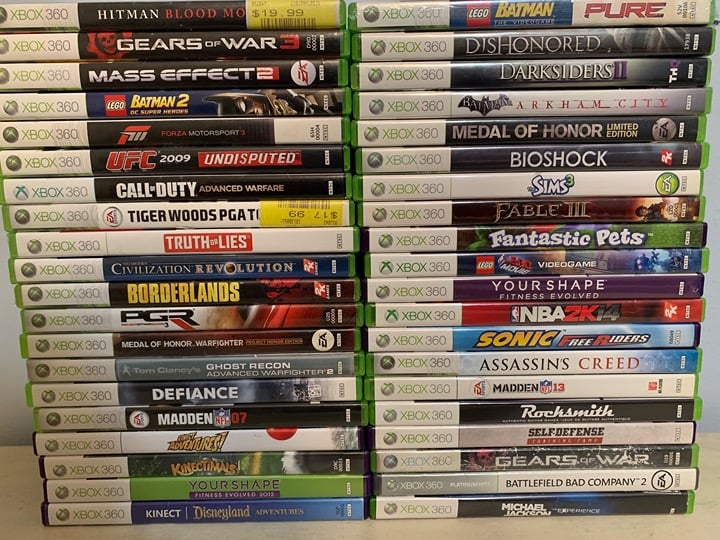 Xbox 360 game Lot # 1 (40) games