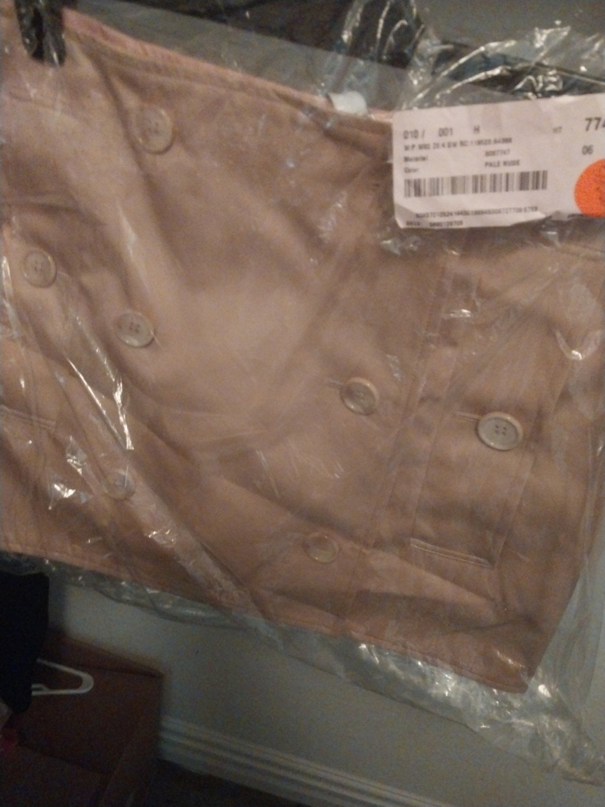 Burberry Gaberdine Trench Skirt Size US04