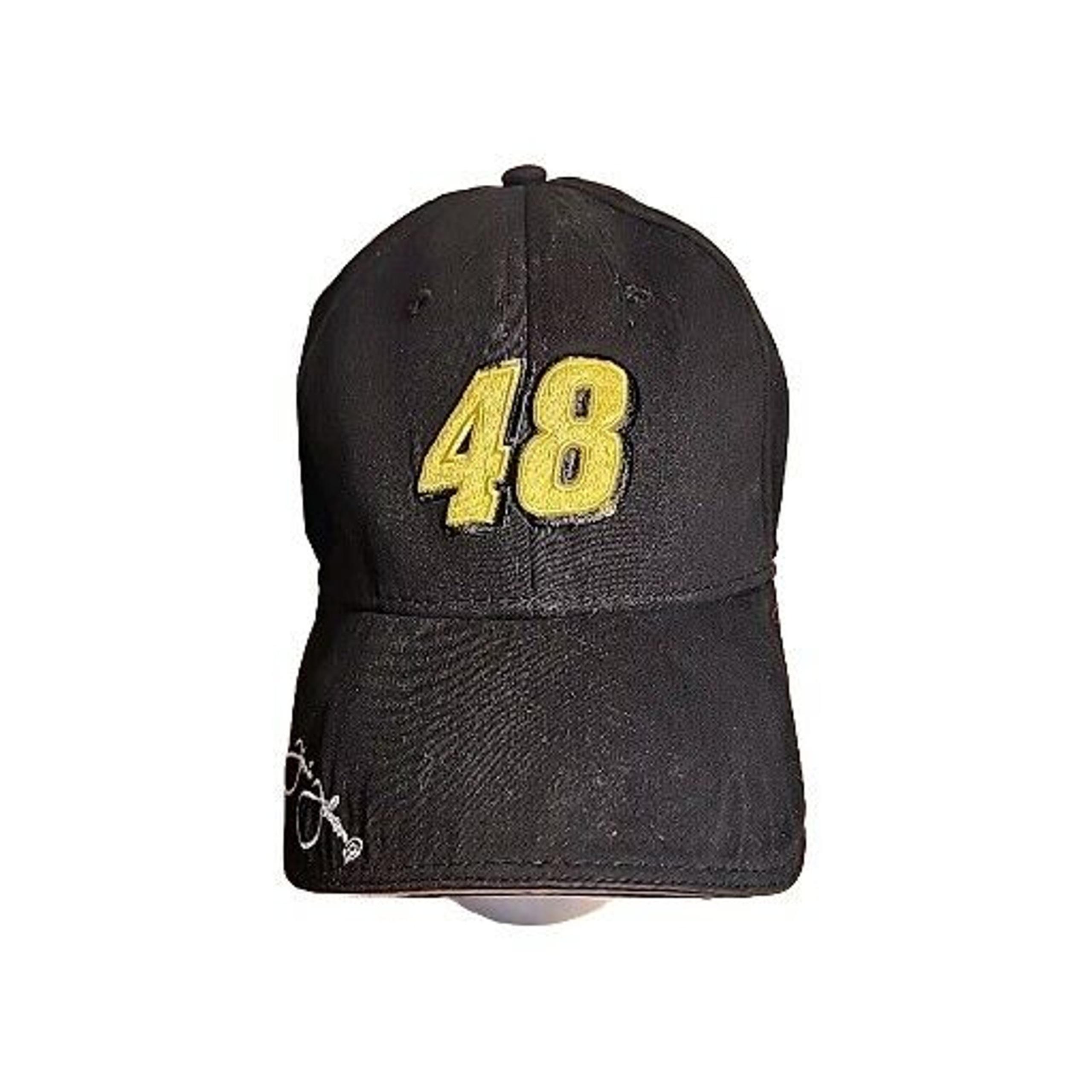 Nascar Racing Jimmie Johnson Car #48 Black FlexFit Hat