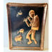 VTGRachel By Water Well Messica Copper Hanging Wall Tray Israel Etched Hammered