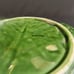 Vintage Portuguese Majolica Green Cabbage Leaf Ware Large 11 Serving/Salad Bowl