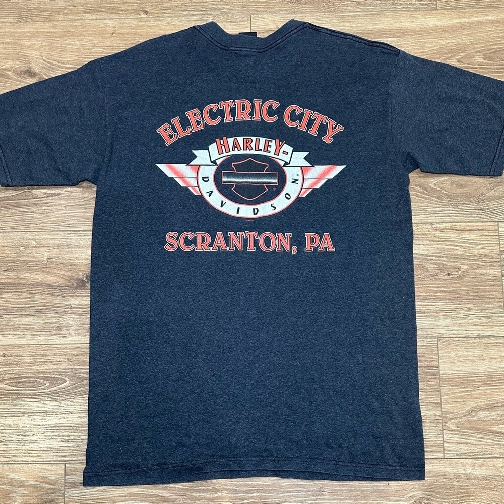 Vintage 1999 Harley Davidson Scranton,PA Tshirt men size XL- made in USA