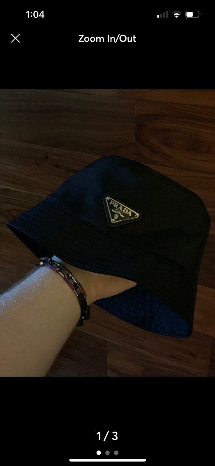 Prada bucket hat