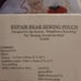 Repair Bear Sewing Pouch craft sewing kit by Jan Kerton/Windflower Smocking