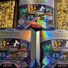 LOT OF 3 - Ravensburger Disney Lorcana TCG: Collector's Edition Gift Set.