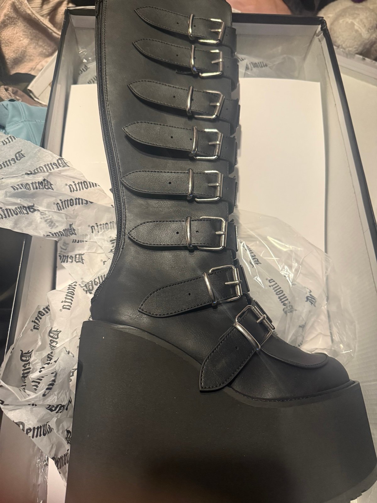 Demonia platform boots