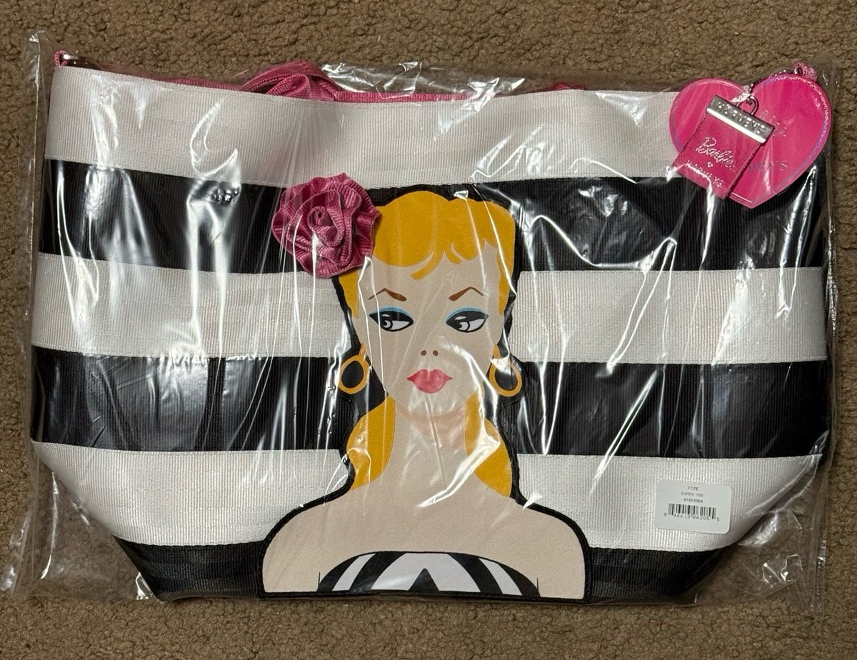 HARVEYS SEATBELT 1959 BARBIE TOTE BAG 2025 release