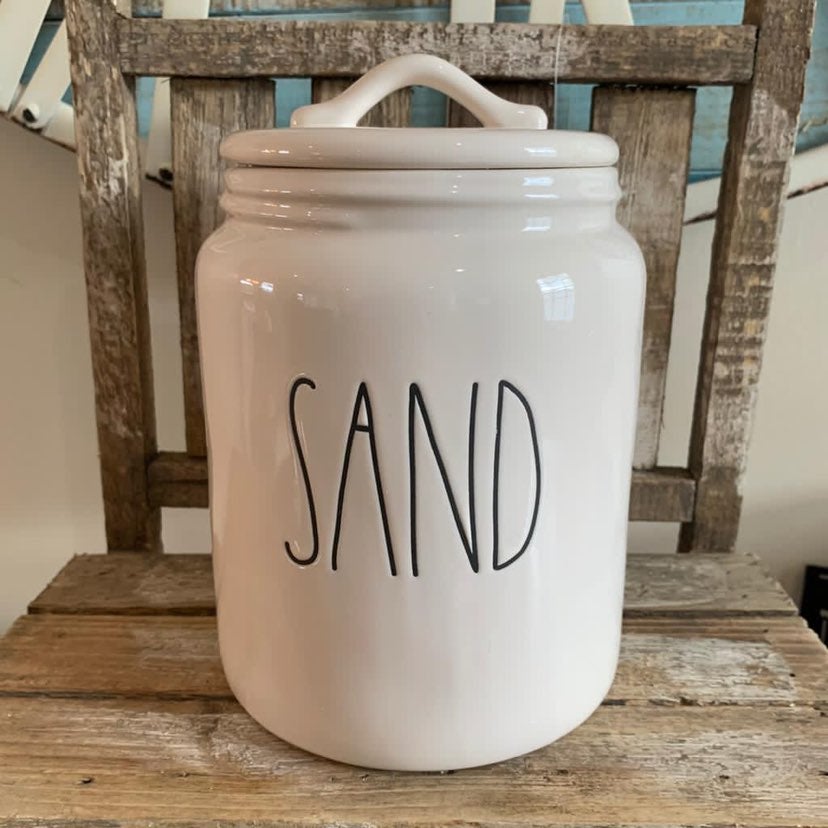 New Rae Dunn Sand Canister !