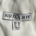 Shona Joy Core High Neck Ruched Dress Ivory Women's Size 10 NWOT
