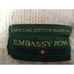 Vintage Embassy Row Sweater Cable Hand Knit 100% Wool V-Neck Mens Large RN 13711