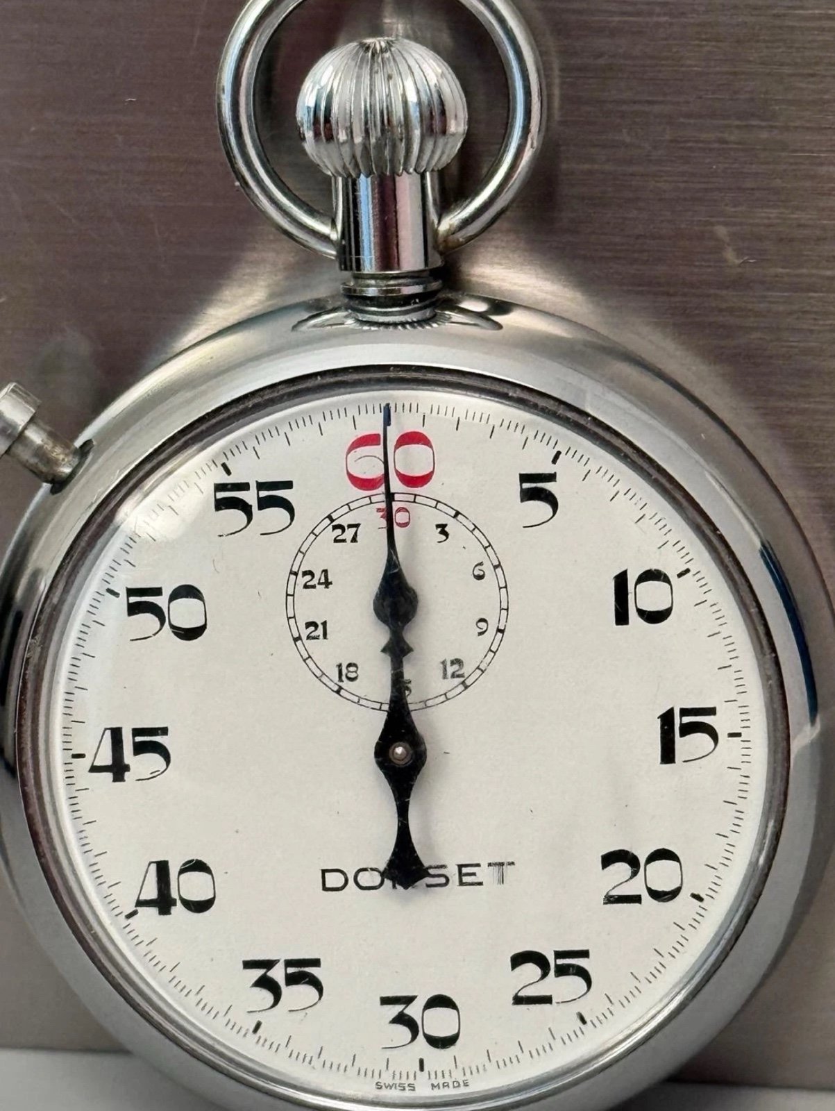 RARE Vintage Stopwatch  Swiss Made Dorset