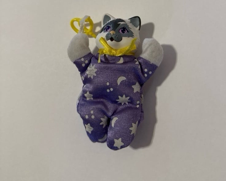 Vintage Kitty Surprise Sleep N' Surprise Boy Kitten plush RARE