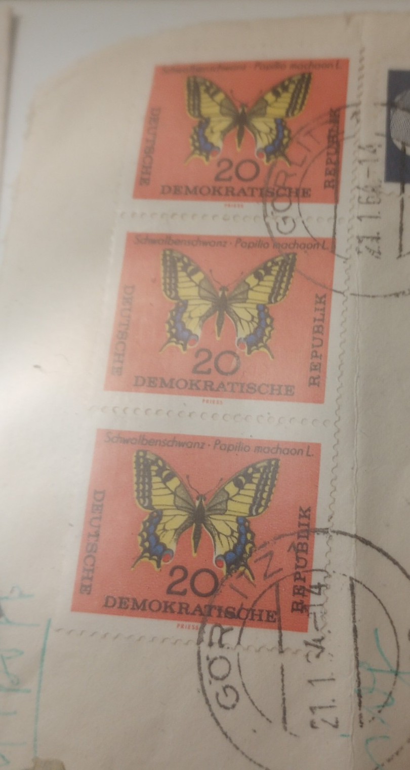 Trio Deutch Republic stamps