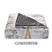 Fairfield Square Collection Paris Gold 2-Pc. Reversible Comforter w skirt NEW