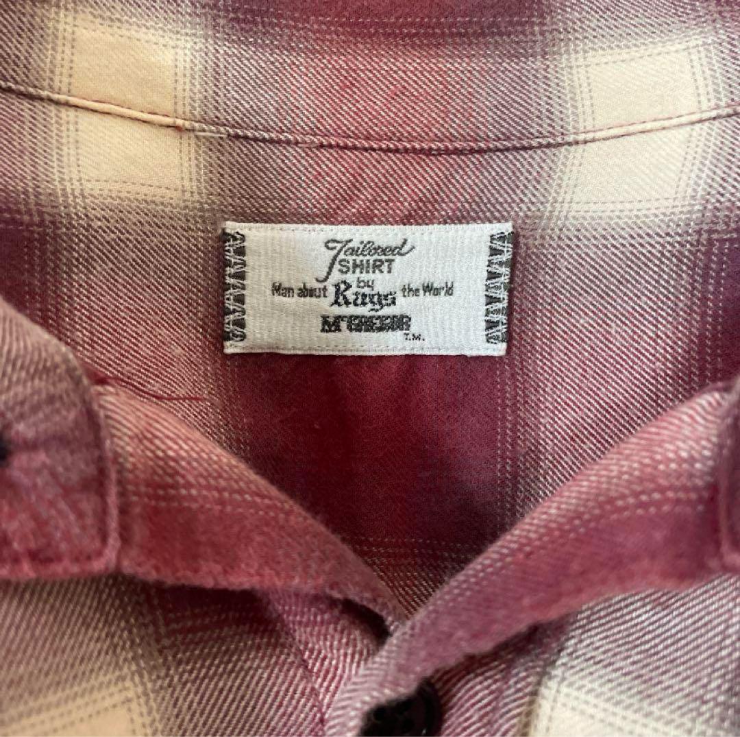 Rags McGREGOR ombre check shirt